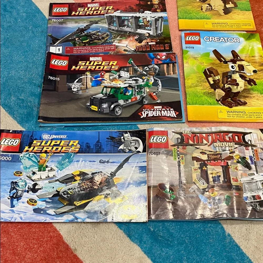 Lego booklets only